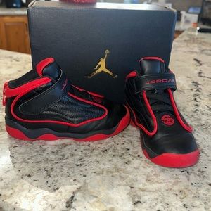 Little boys size 10c Jordan pro strong (TD) - worn only a few times